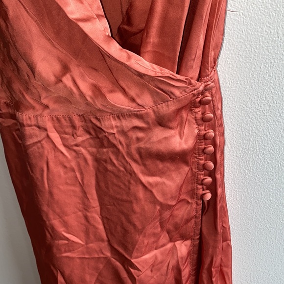 Young Fabulous And Broke Jameson Mini/Short Dress In Rust Size Small - Picture 4 of 7